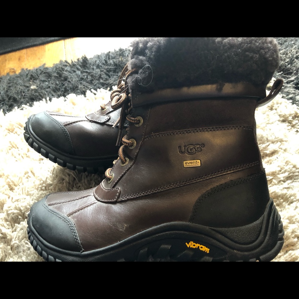 Ugg Vibram waterproof boots.